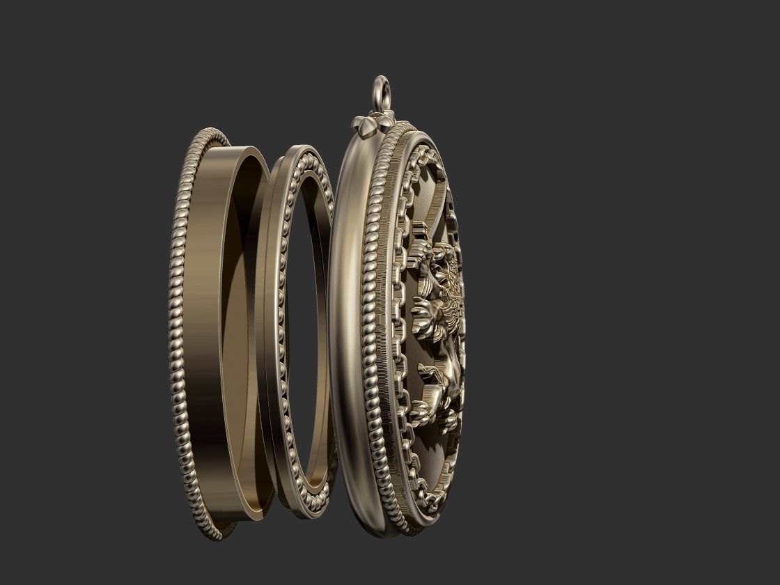 Heralds Lion Reliquary of the Sorrowful - Arautos Relicario 3D model 3D ...