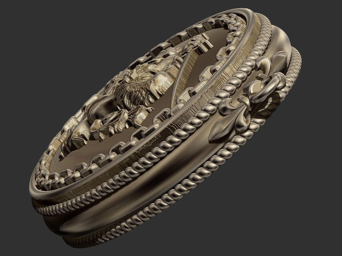 Heralds Lion Reliquary of the Sorrowful - Arautos Relicario 3D model 3D ...