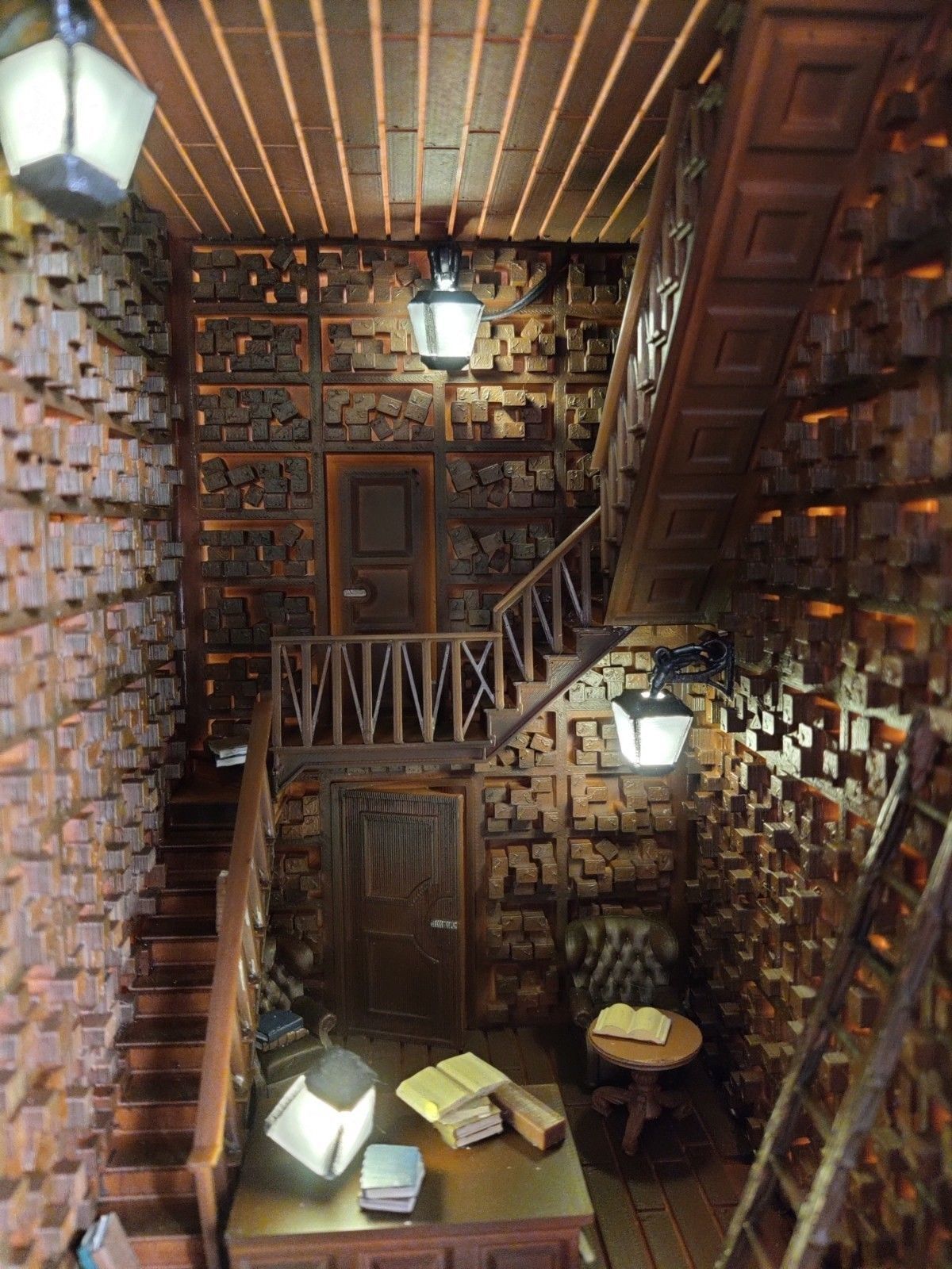 Ollivanders Wand Shop Booknook 3D model 3D printable | CGTrader