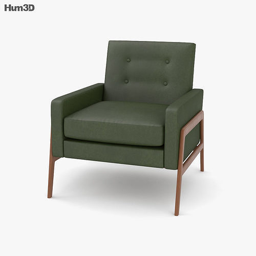 Made Cecil Armchair 3D model CGTrader