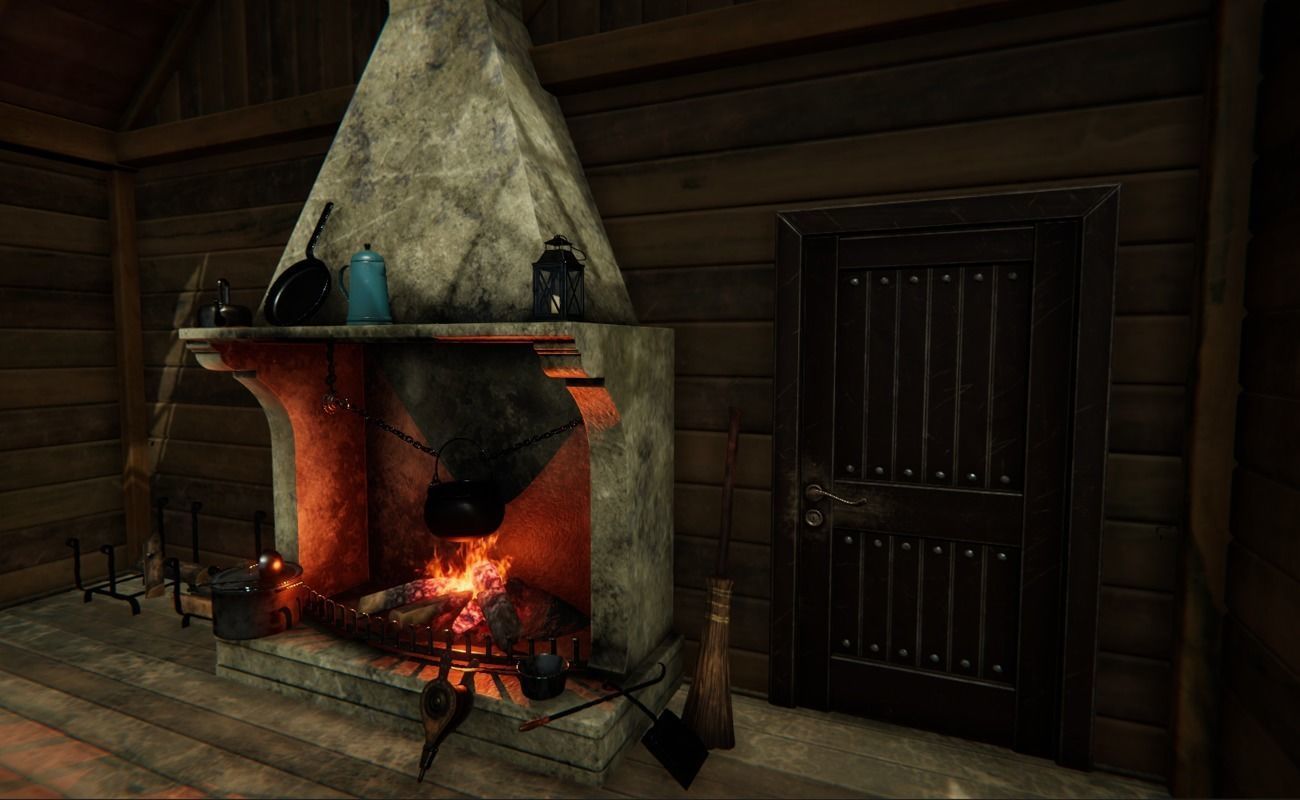 3D model Hunters Hut VR / AR / lowpoly CGTrader