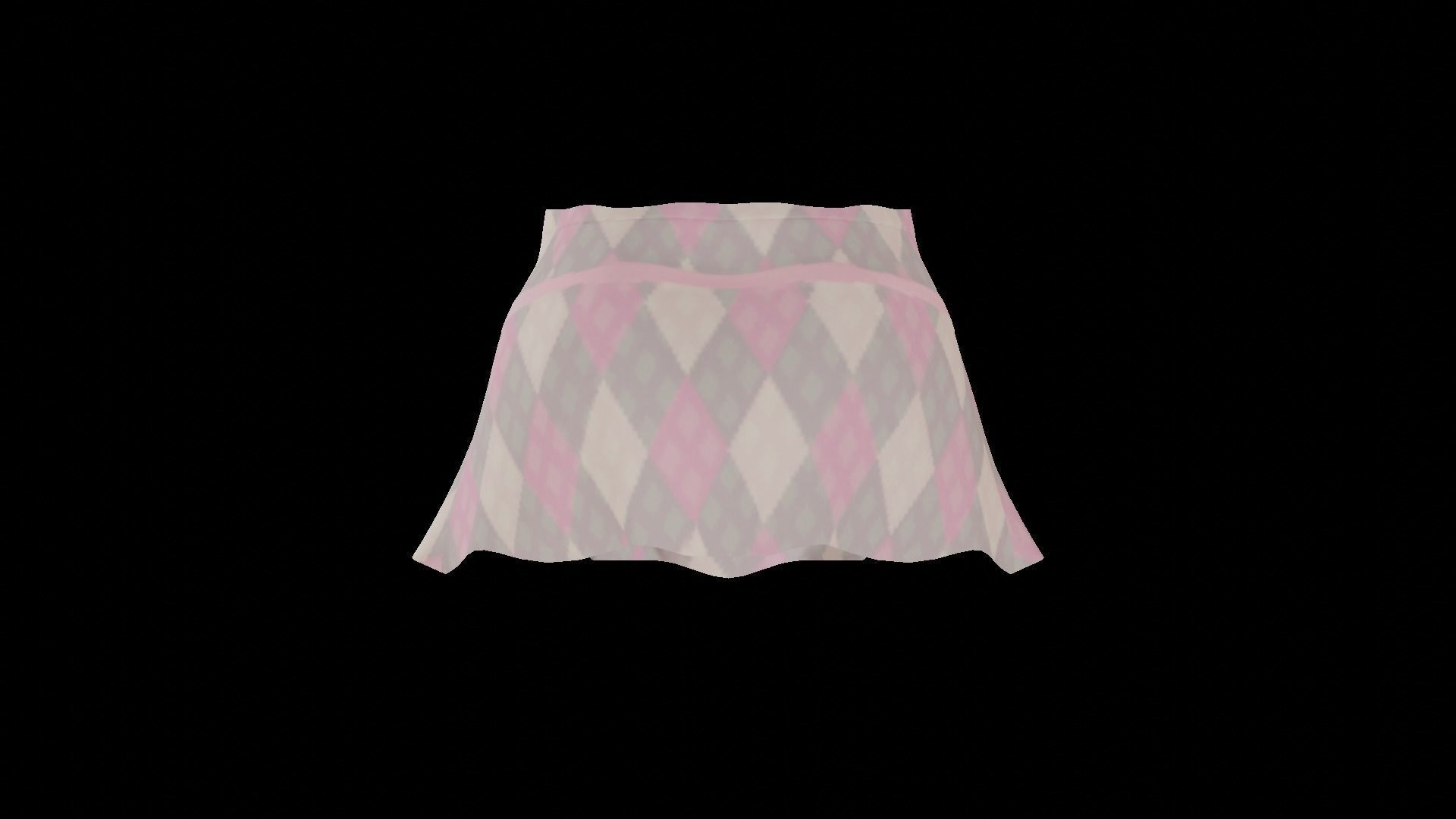 Joyous 3D Bow Miniskirt main image 0