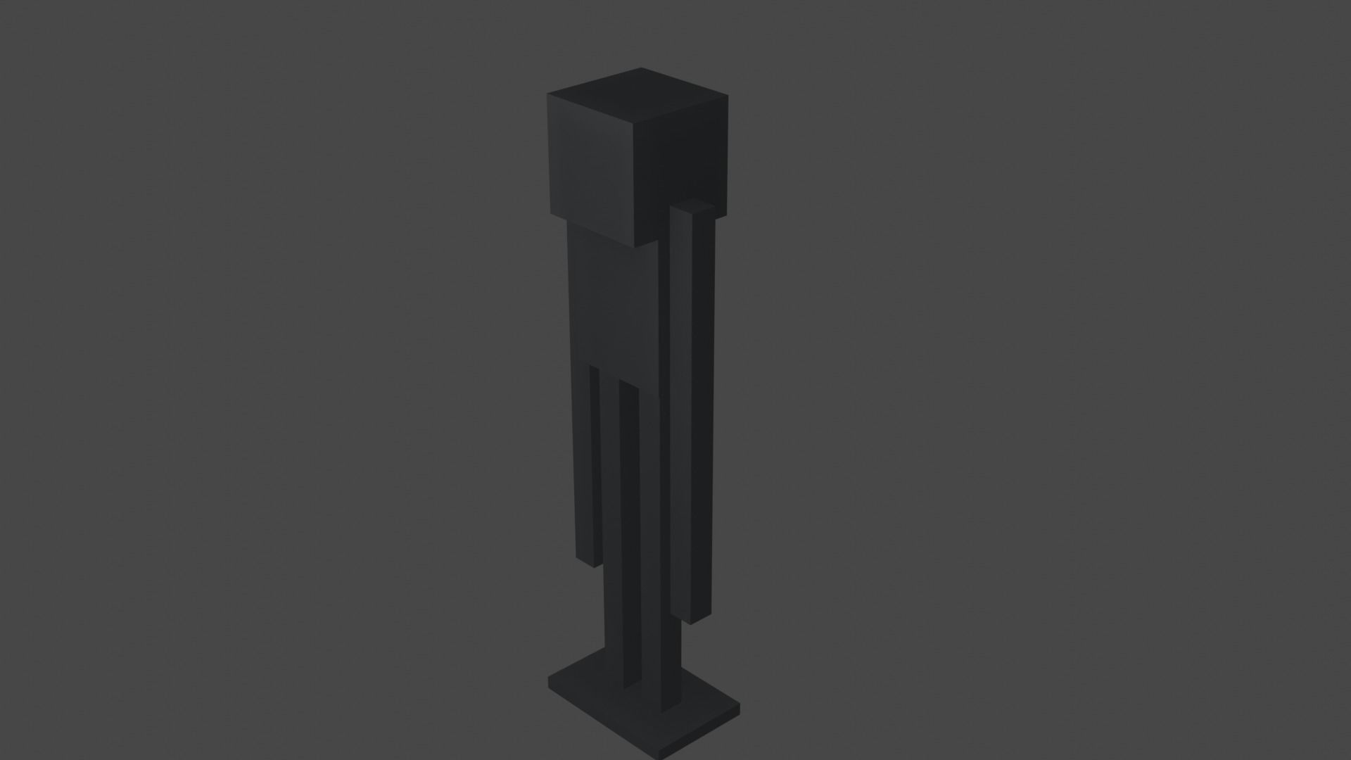 Enderman Minecraft 3D model 3D printable | CGTrader