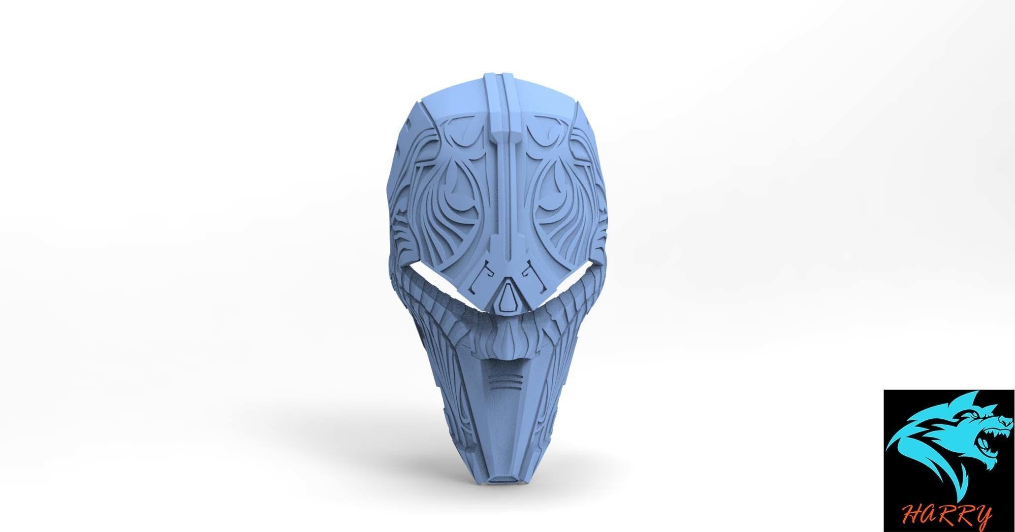 Star Wars Syth Acolite Mask for 3d print 3D model | CGTrader