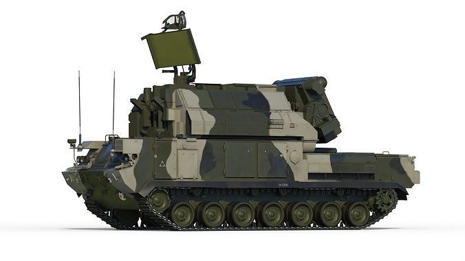 Tor-M2 SA-15 Gauntlet 3D model | CGTrader