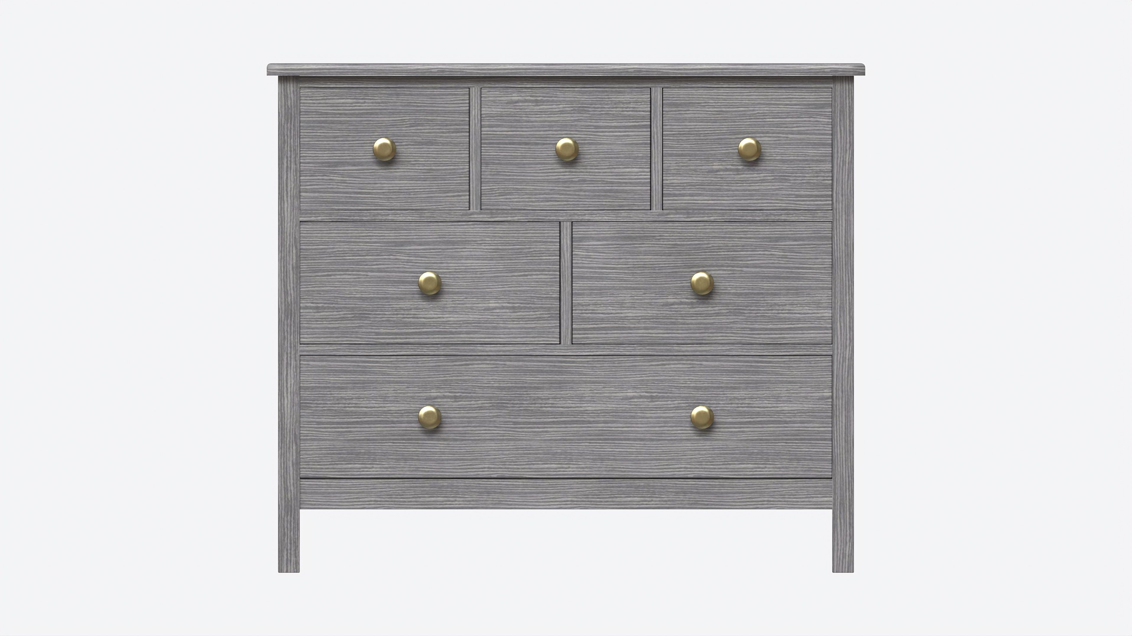 Pottery Barn Kendall Dresser 3D model CGTrader