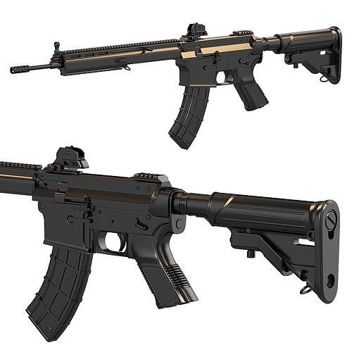 M416 Weapon 3D model | CGTrader