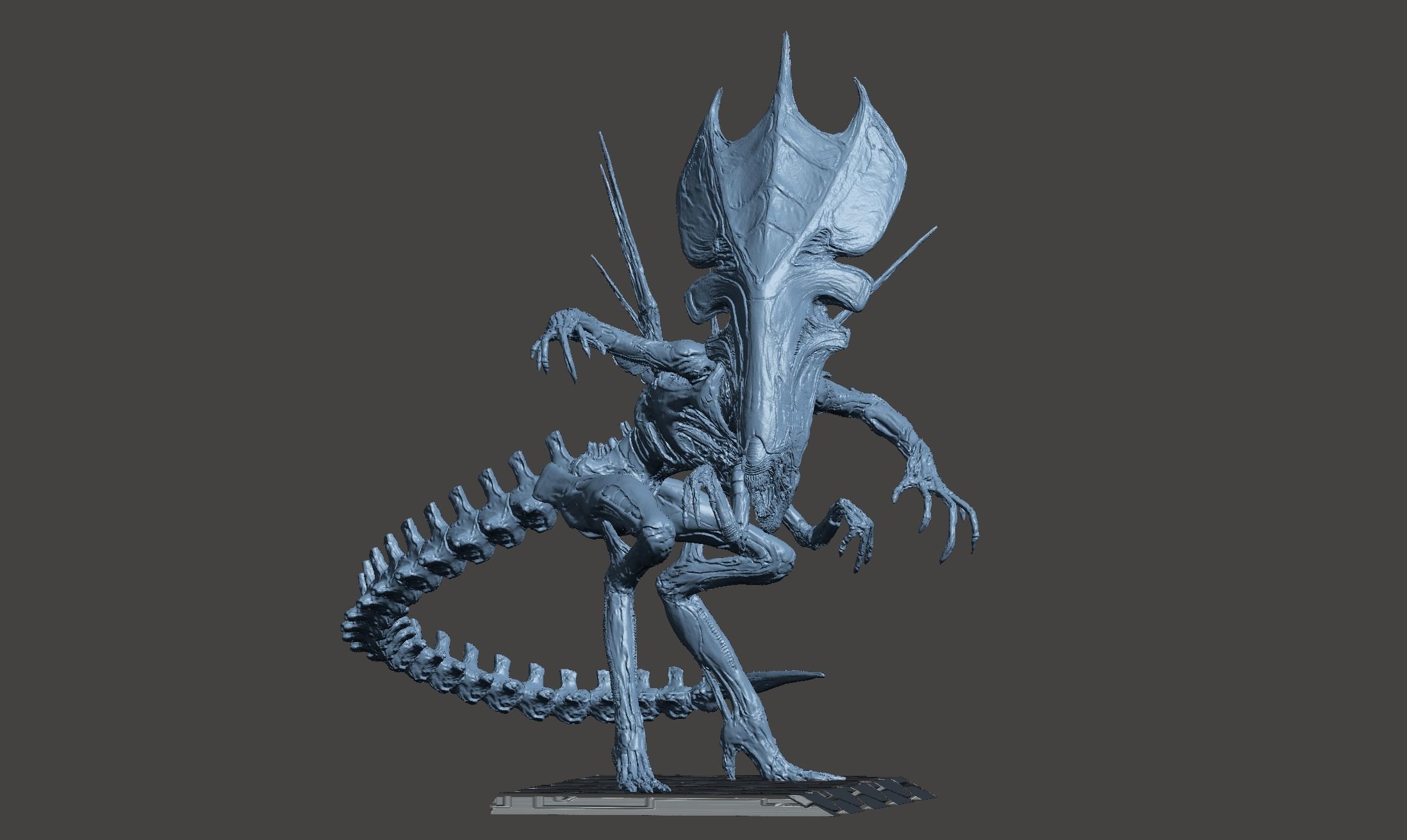 ALIENS ALIEN QUEEN XENOMORPH - ICONIC STOWAWAY EXTREME DETAIL 3D model ...
