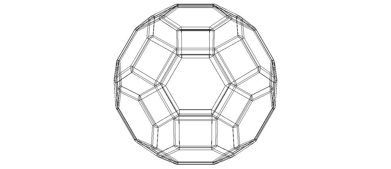 Wireframe Great Rhombicuboctahedron 3D model 3D printable | CGTrader