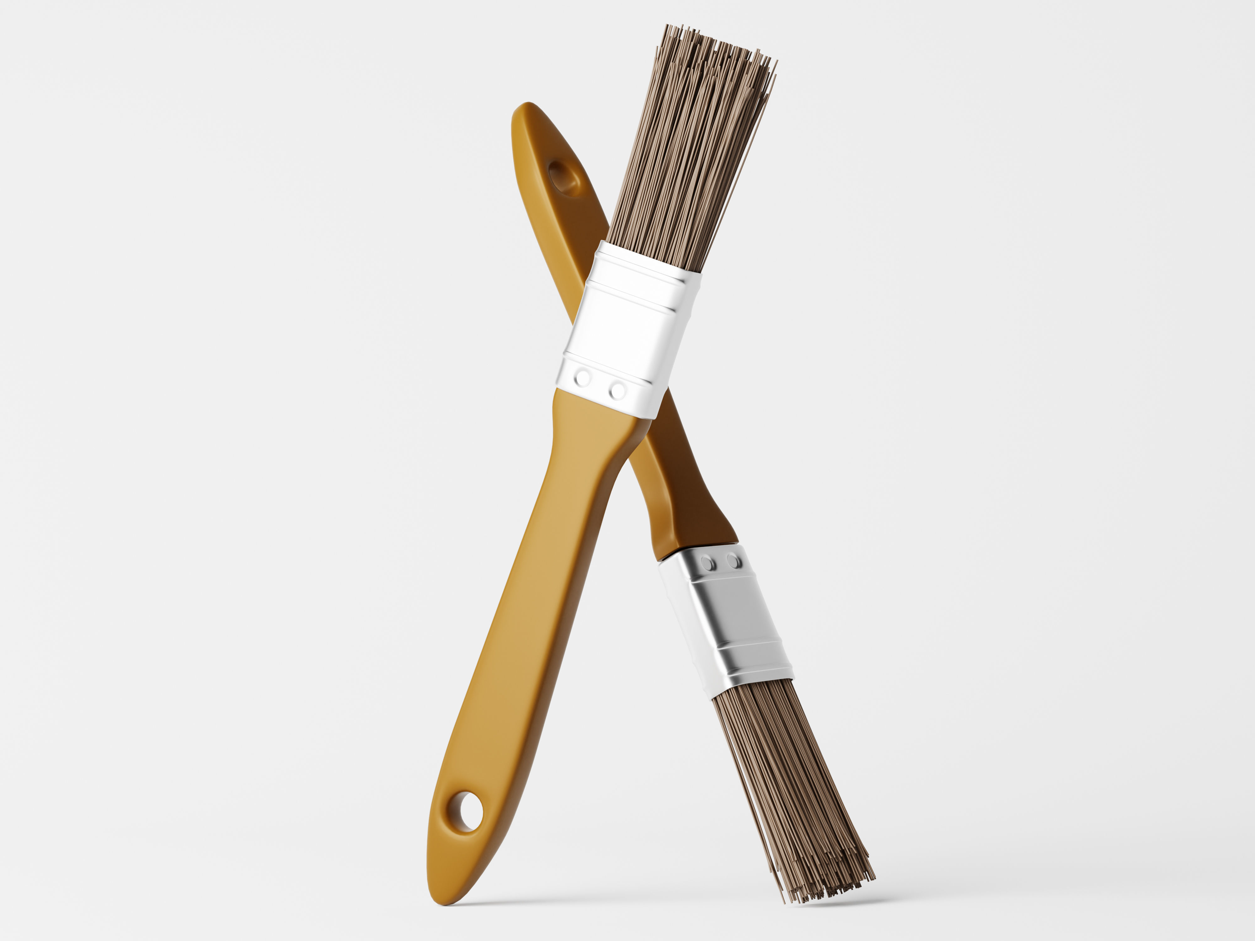 3D model Paint Brush VR / AR / lowpoly CGTrader