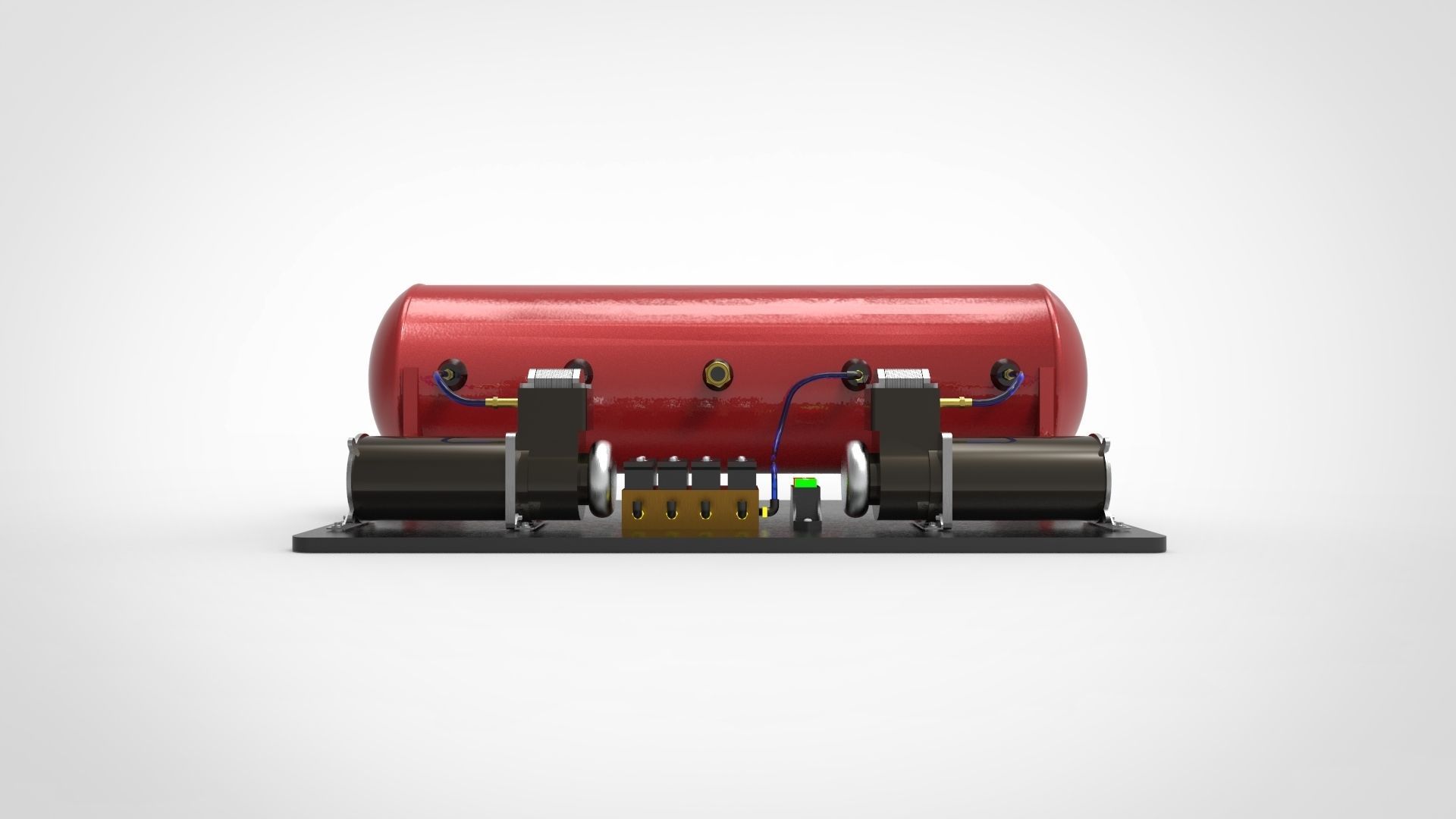 3D model Air suspension system VR / AR / low-poly | CGTrader