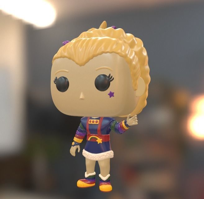 Funko Rainbow Brite 3D model 3D printable | CGTrader