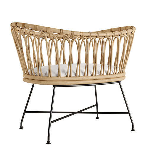 Rattan Baby 3D model CGTrader