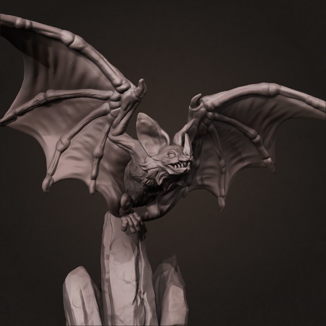 Bat model for 3d printing 3D model 3D printable | CGTrader