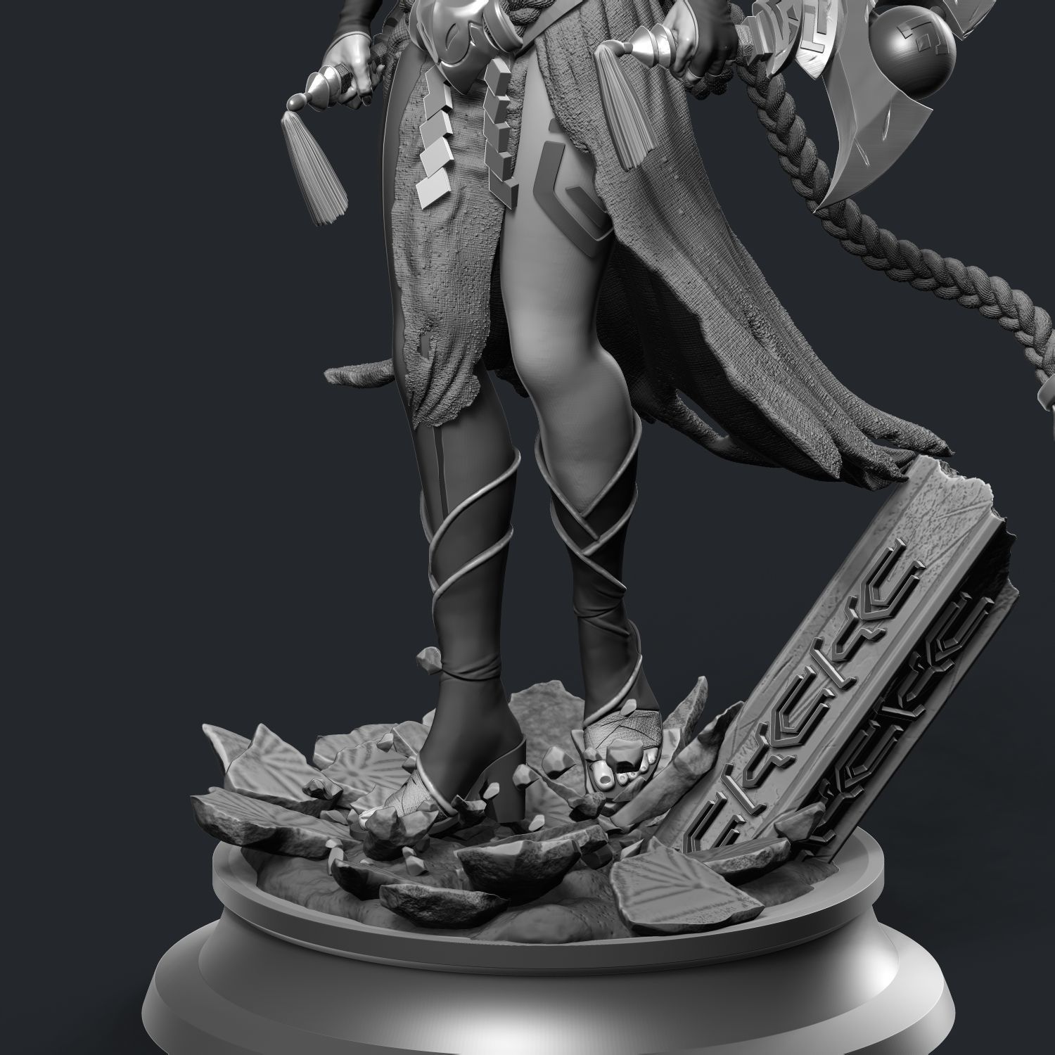 Anti-Mage Female Dota 2 3D model 3D printable | CGTrader