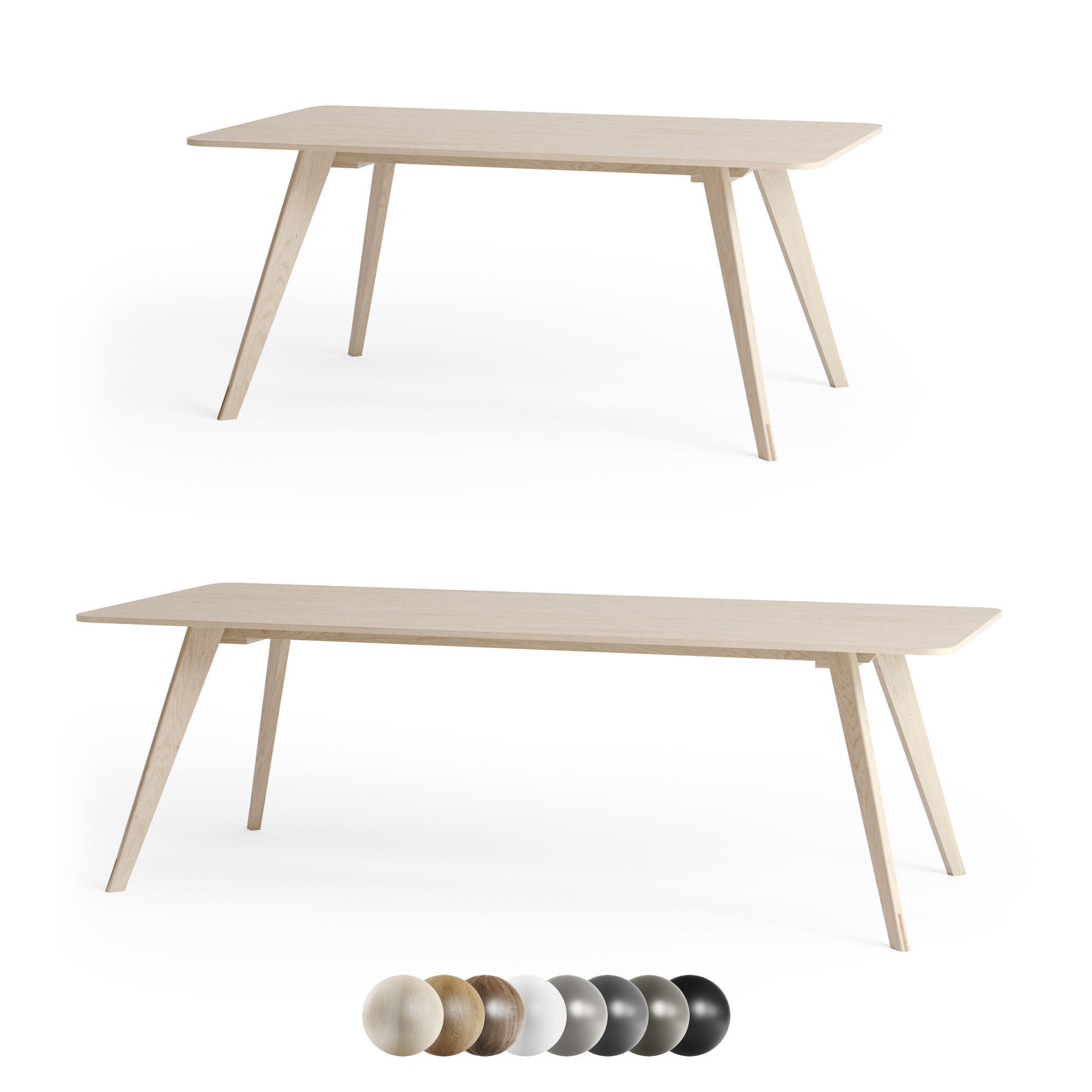 Bolia Dining Table New Mood1 3D model | CGTrader