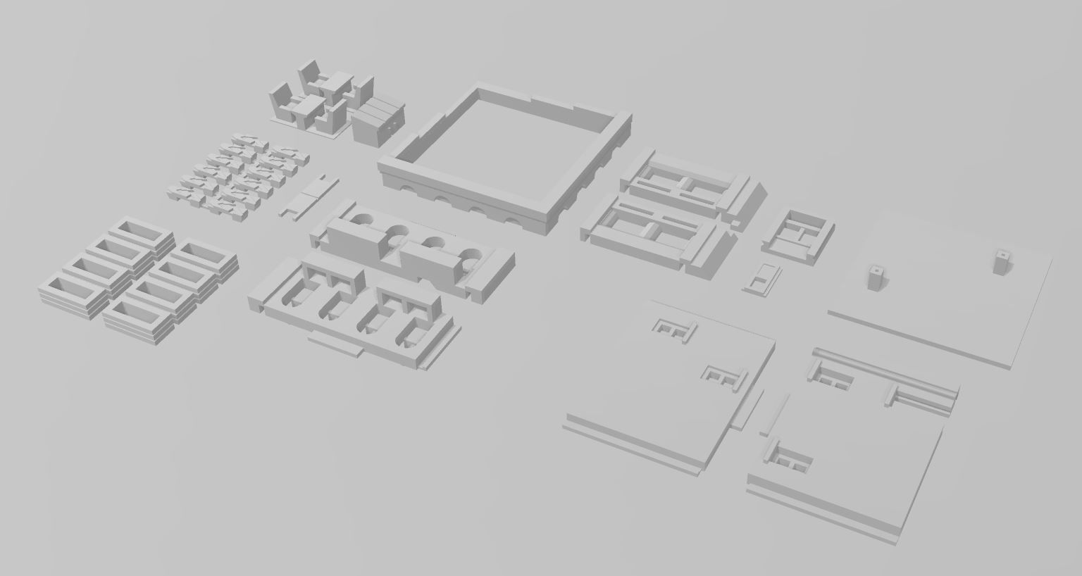 Outland Models Restaurant Café Style Moderne « L'Arche » échelle 1:87 HO