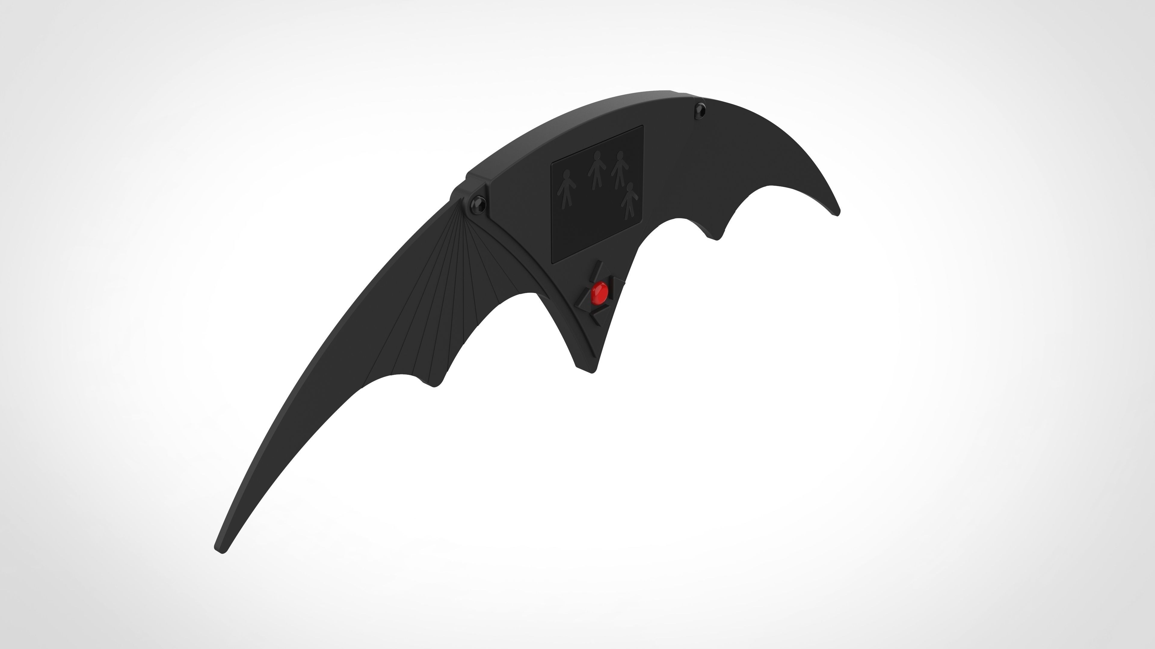 Remote Batarang from the movie Batman Returns 1992 3D model 3D