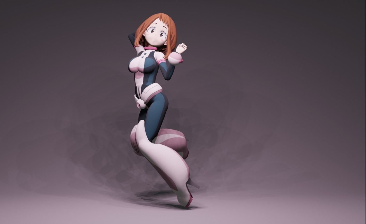 Anime Character - Uraraka Ochako 3D model | CGTrader