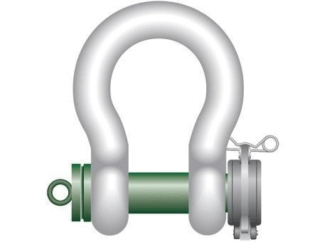 P-5365 Green Pin ® ROV Release Polar Shackles (mm)
