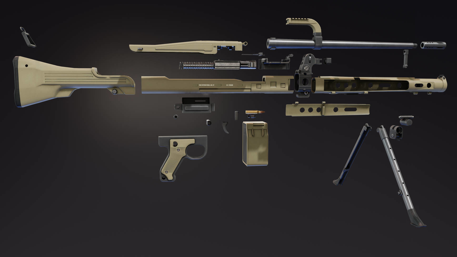 3D model CETME Ameli LMG VR / AR / low-poly | CGTrader