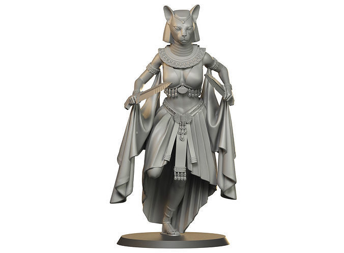 Bastet 3D model 3D printable | CGTrader