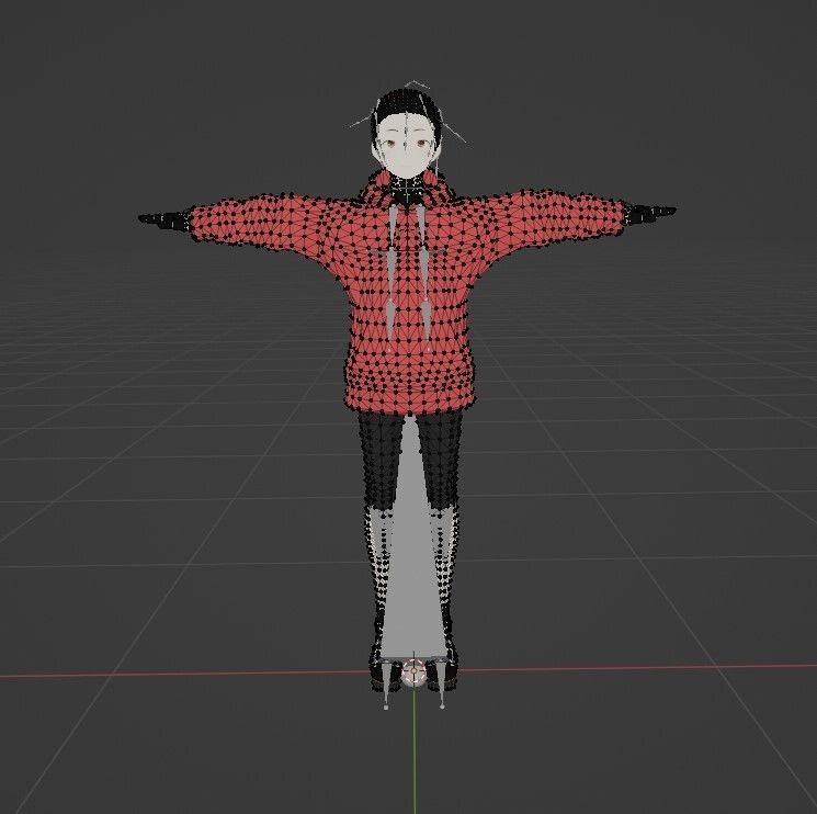 ANIME CHARACTER 3D model animated rigged | CGTrader