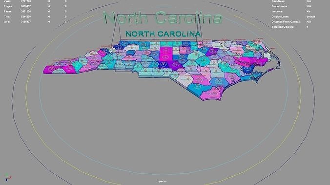 North Carolina United States USA Map Region 3D Model Geography 3D Model North Carolina United States Usa Map Region 3d Model Geography 3d Model 4e47560ed3