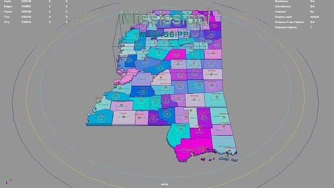 Mississippi United States USA Map Region 3D Model Geography 3D Model Mississippi United States Usa Map Region 3d Model Geography 3d Model E88e9af352