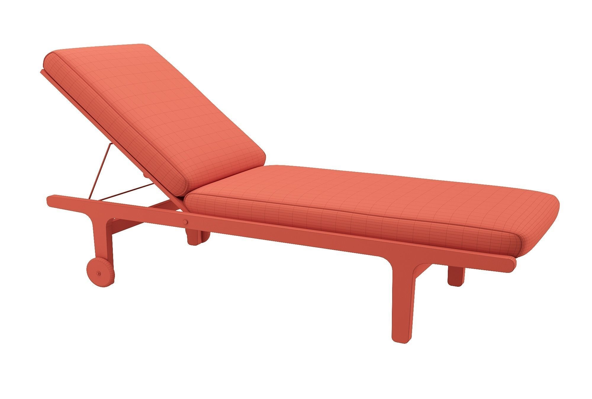 GlosterBaylounger 3D model CGTrader