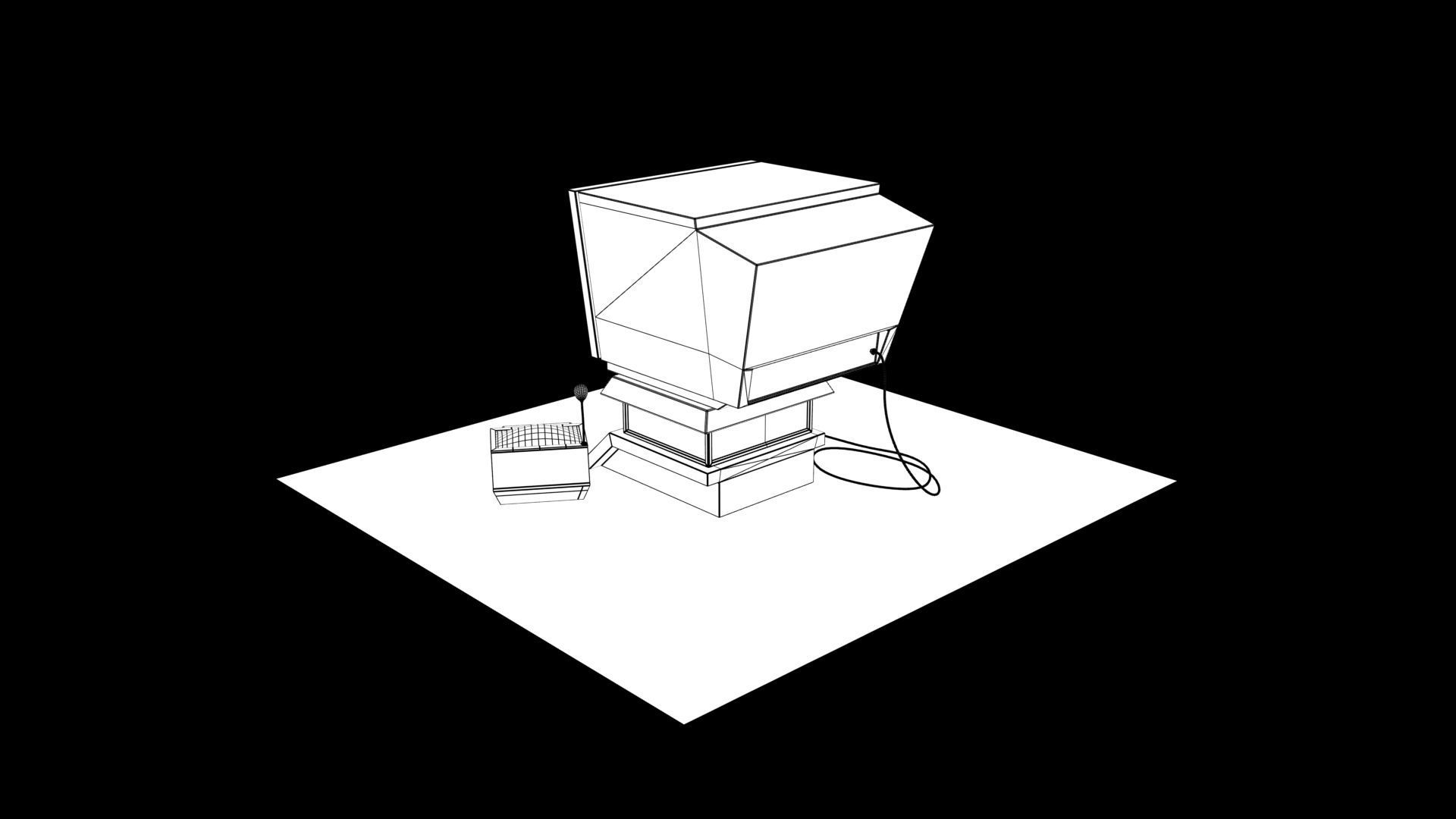 Computer props 3D model | CGTrader