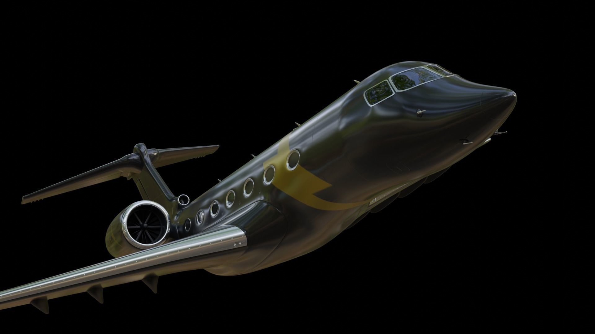 PRIVATE JET MODEL 3D model | CGTrader