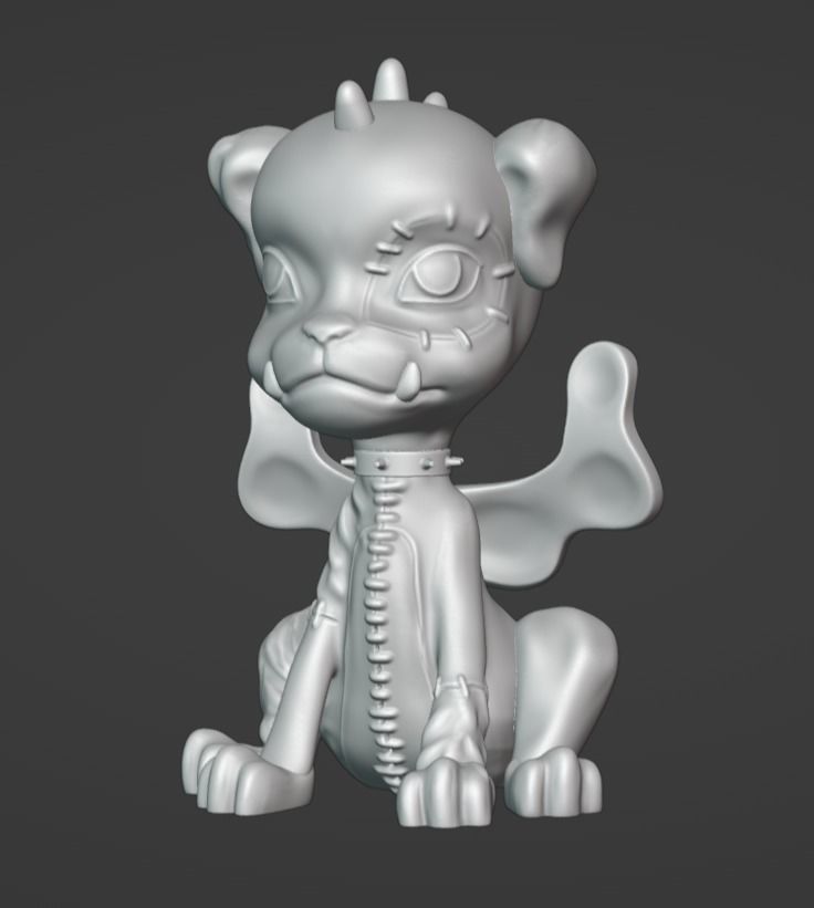 Watzit Pet Monster High 3D model 3D printable CGTrader