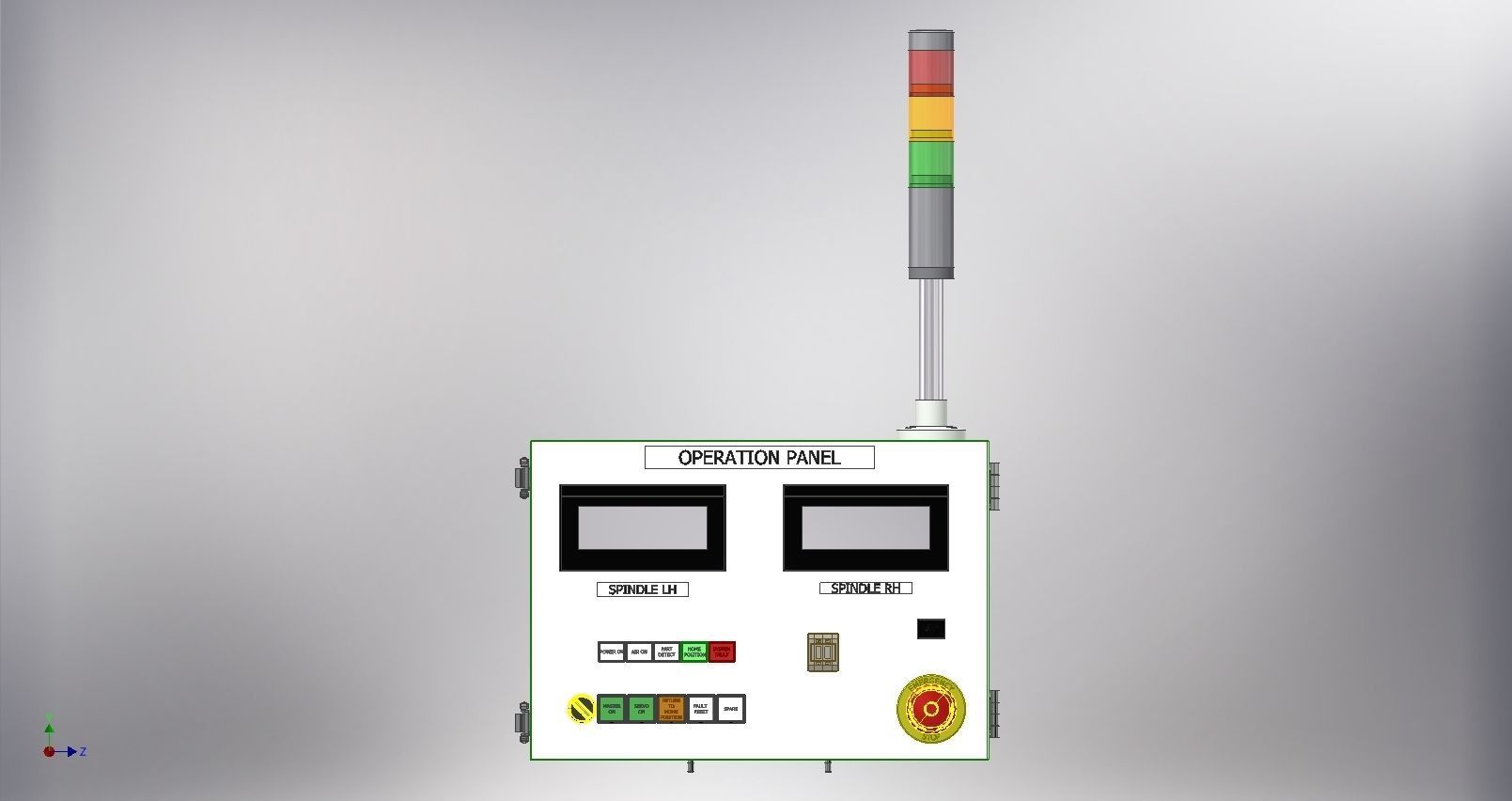 26333-OPERATION PANEL 3D model | CGTrader