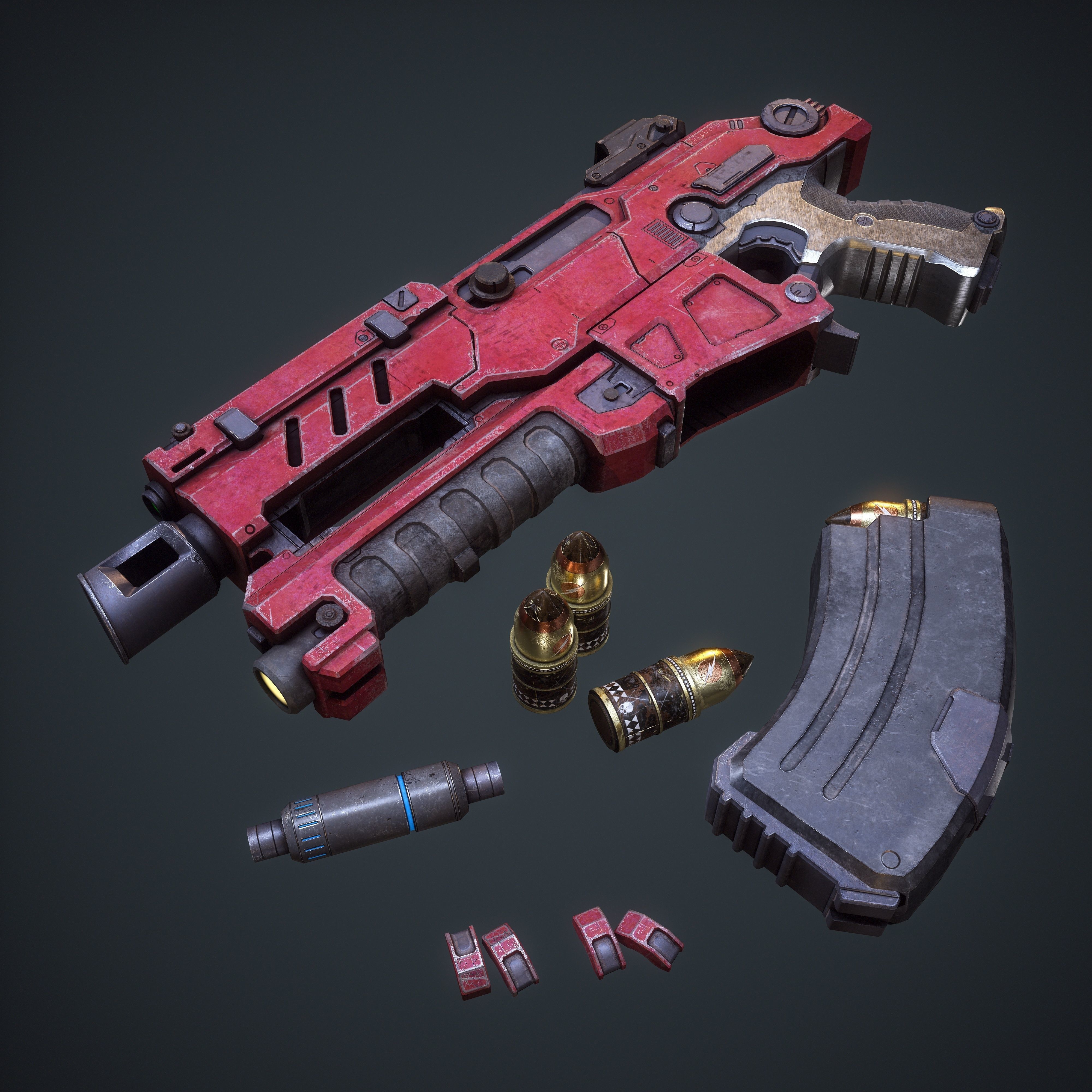 Bolter - Warhammer 40k - 3D printing ready 3D model 3D printable | CGTrader