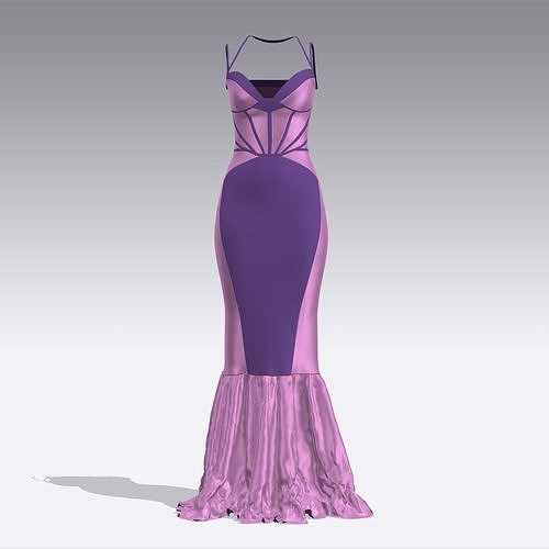 Bow 3D Butterfly Loose-fit Dress