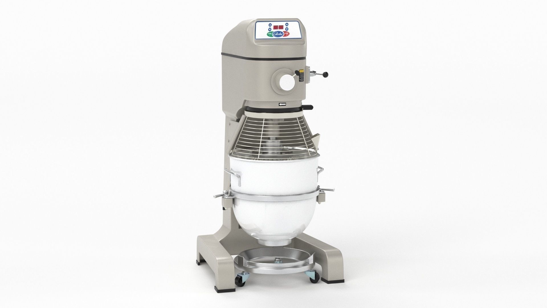 Globe SP60 Floor Mixer 3D model CGTrader