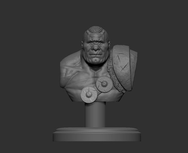 Ciclops bust 3D model 3D printable | CGTrader