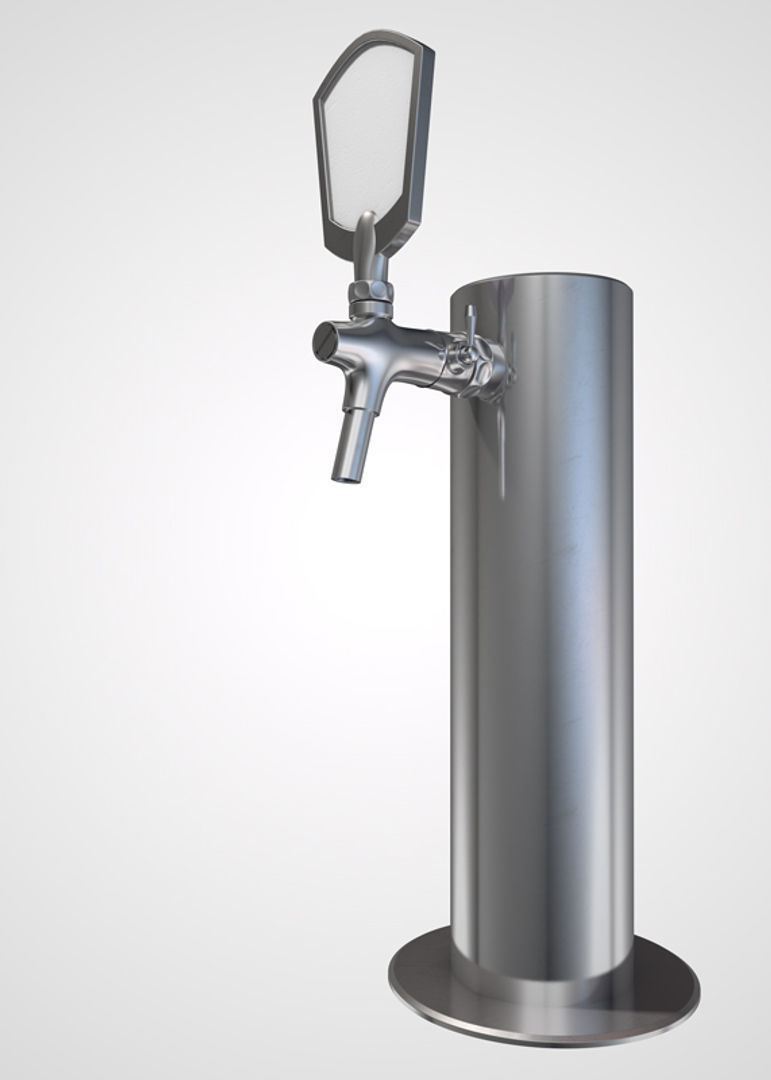 Beer Draft Tap 3D model | CGTrader