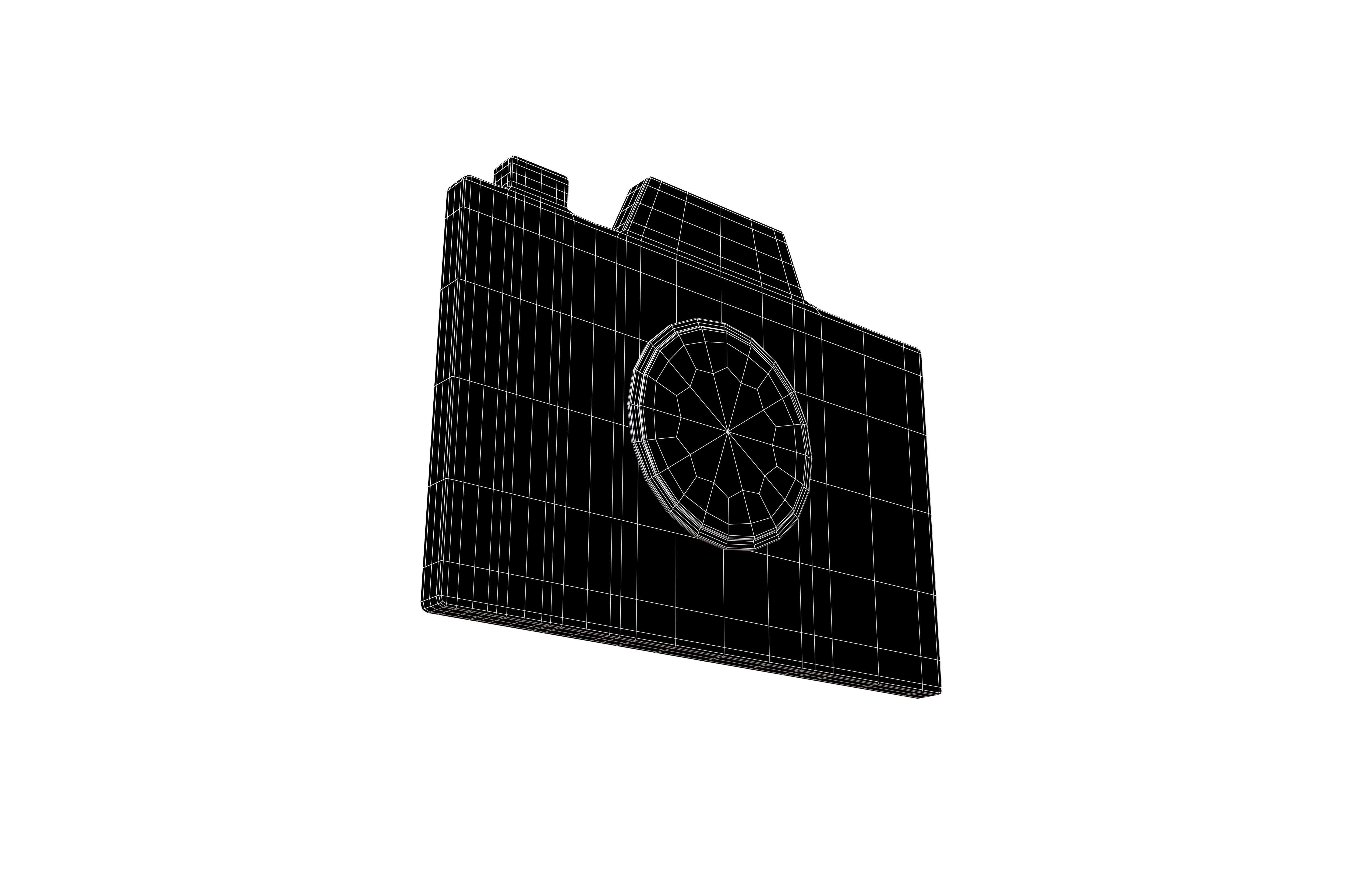 3D model Camera Symbol V1 002 VR / AR / low-poly | CGTrader