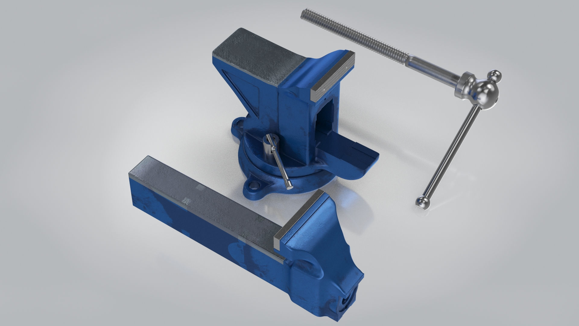 Table Vise 3D model | CGTrader