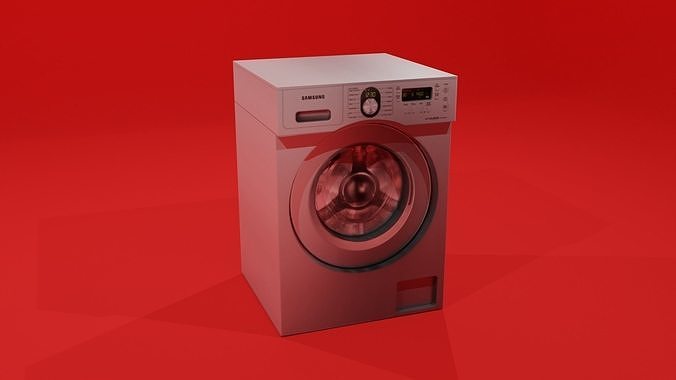3D model Washing Machine VR / AR / low-poly | CGTrader