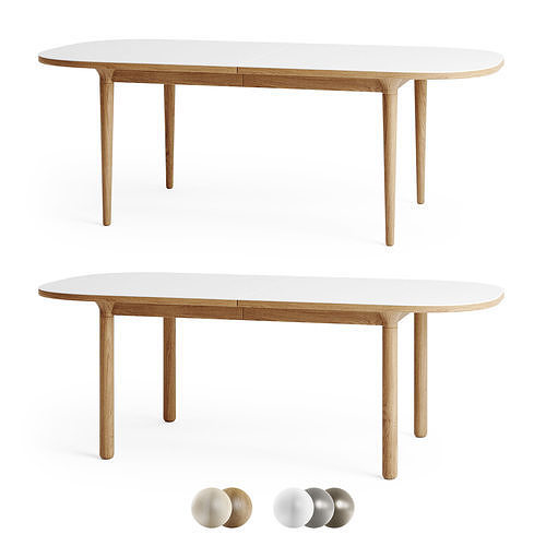 Bolia Dining Table Yacht 3D model | CGTrader