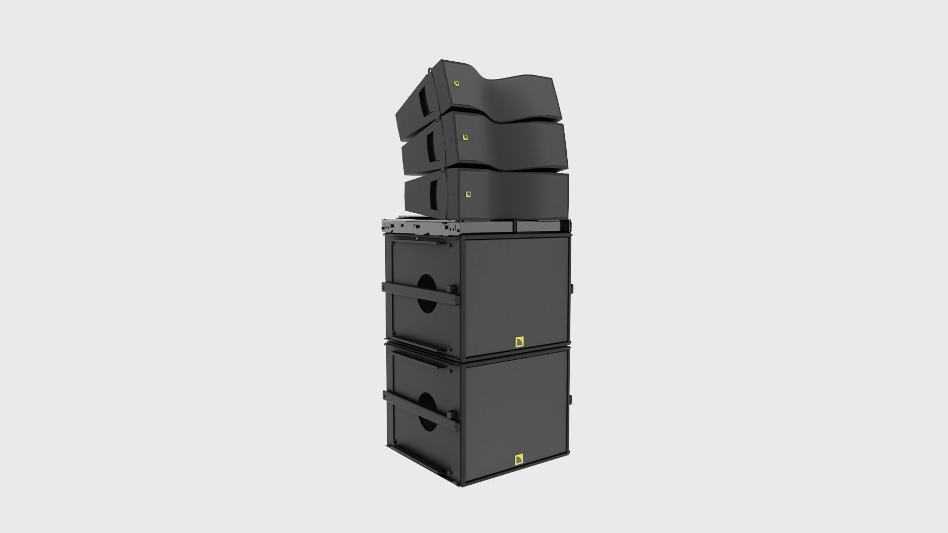 Concert Sound Systems v1 3D model | CGTrader