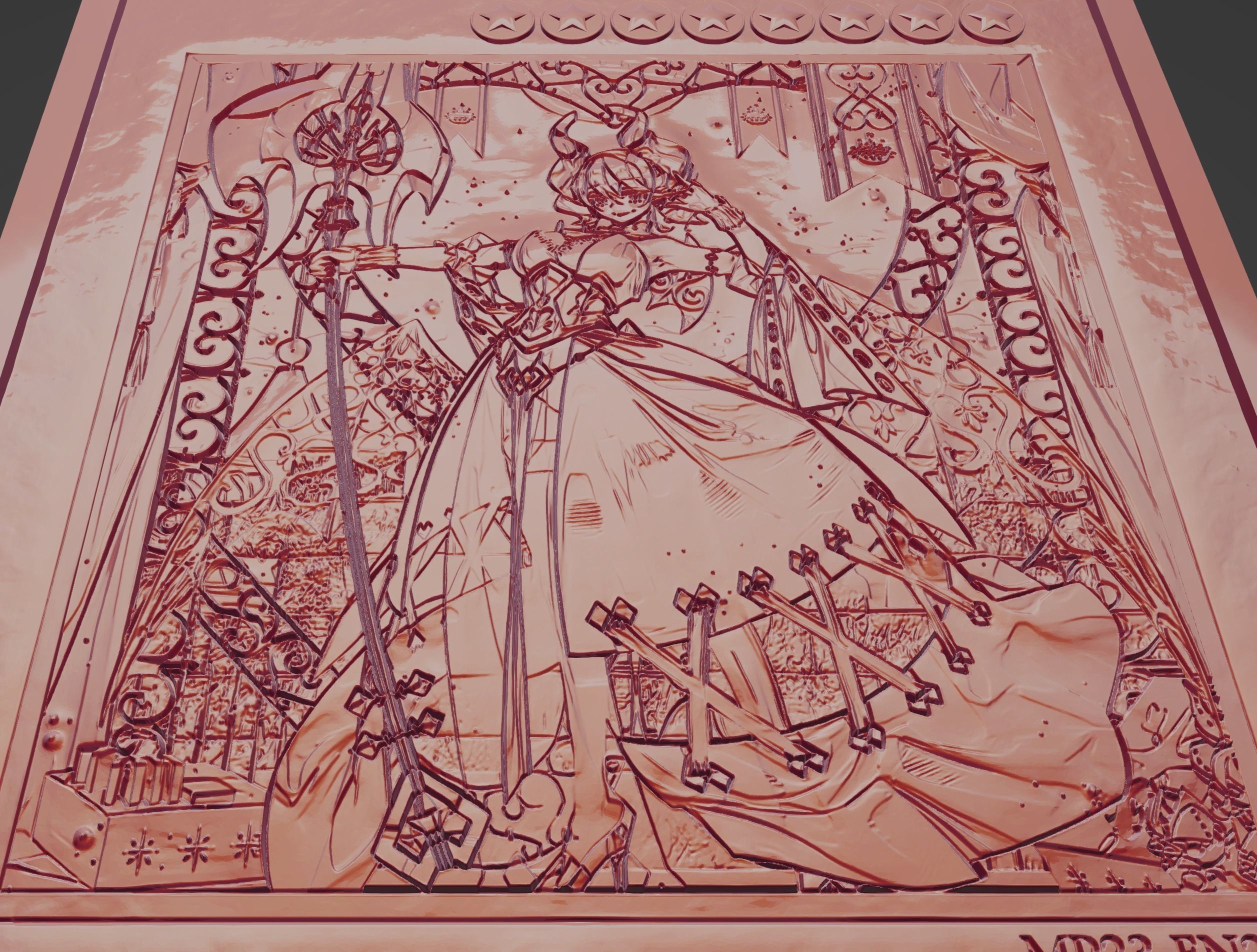 Lovely Labrynth of the Silver Castle - yugioh 3D model 3D printable ...