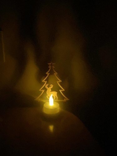 Christmas led tea light decoration holder 3D model 3D printable | CGTrader