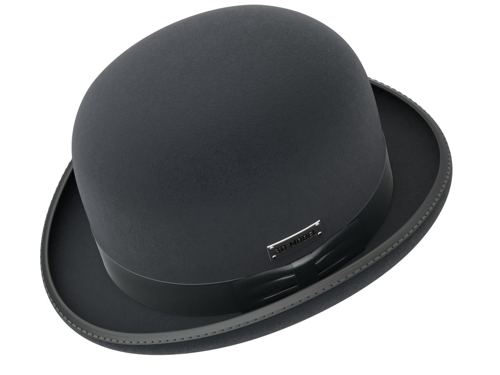 Bowler Hat 3D model | CGTrader