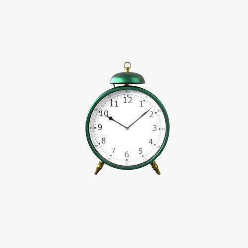 AN OLD FASHIONED ALARM CLOCK 3D model | CGTrader