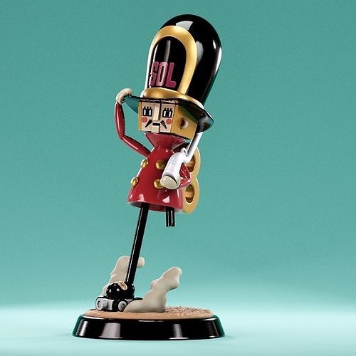 Kyros One Piece Fanart 3D model 3D printable CGTrader
