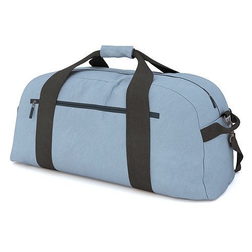 Blue Duffel Bag 3D model CGTrader